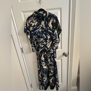 Proenza Schouler printed cady dress